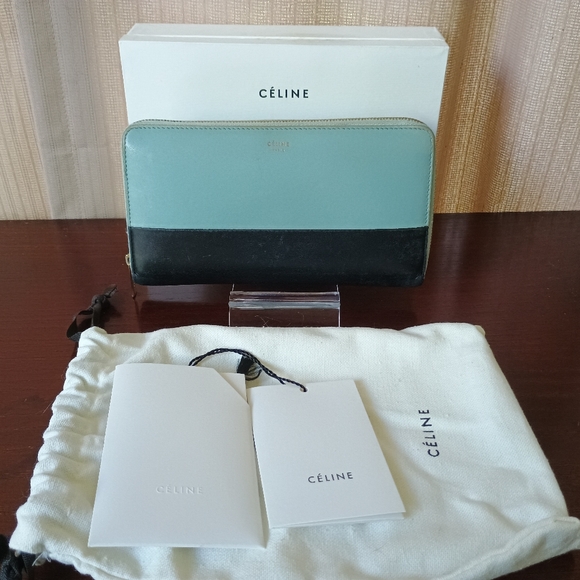 Celine Large Zipped Wallet Full Inclusion - Picture 1 of 6